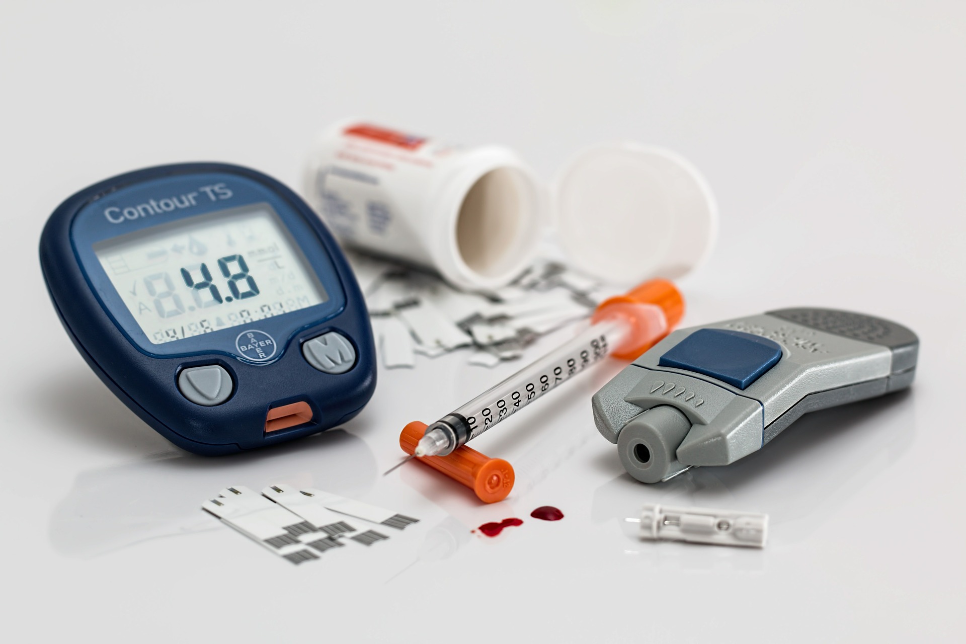 Diabetes testing supplies