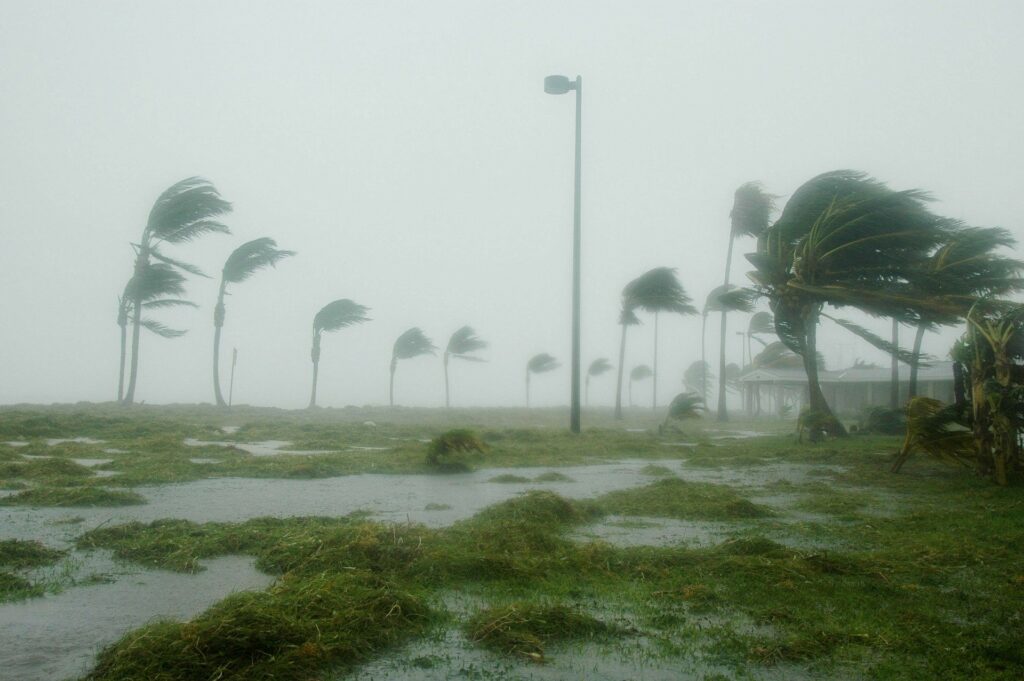 Key West during a hurricane.