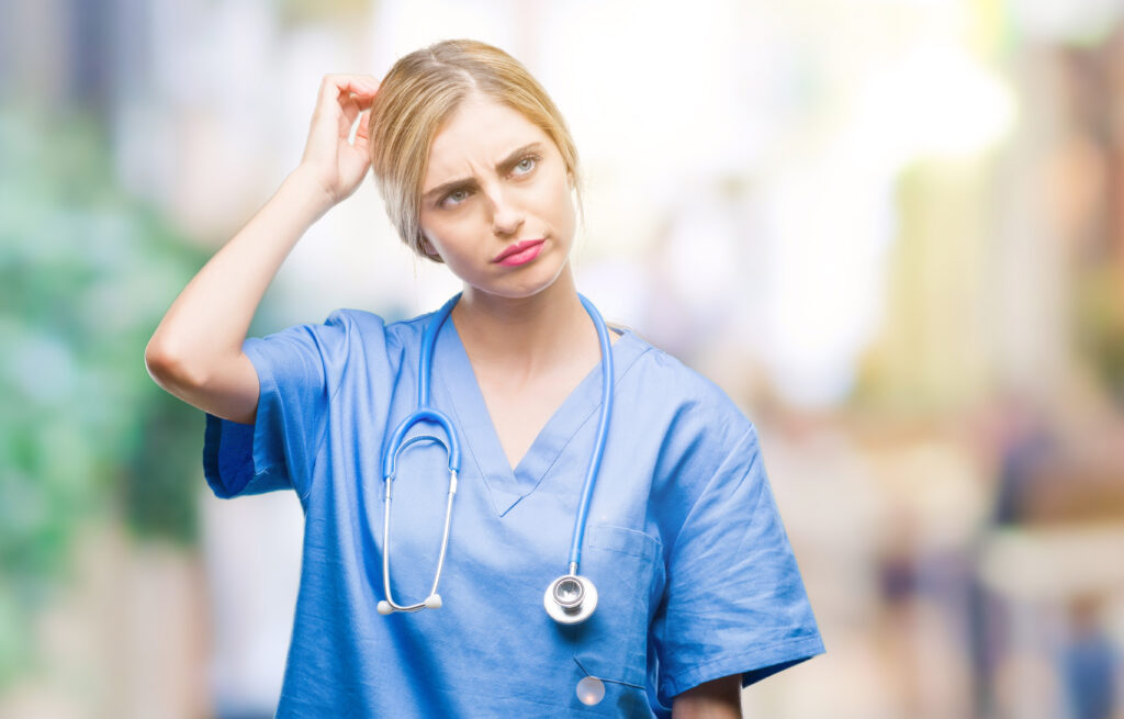 Healthcare professional confused about requirements for recognized professions.